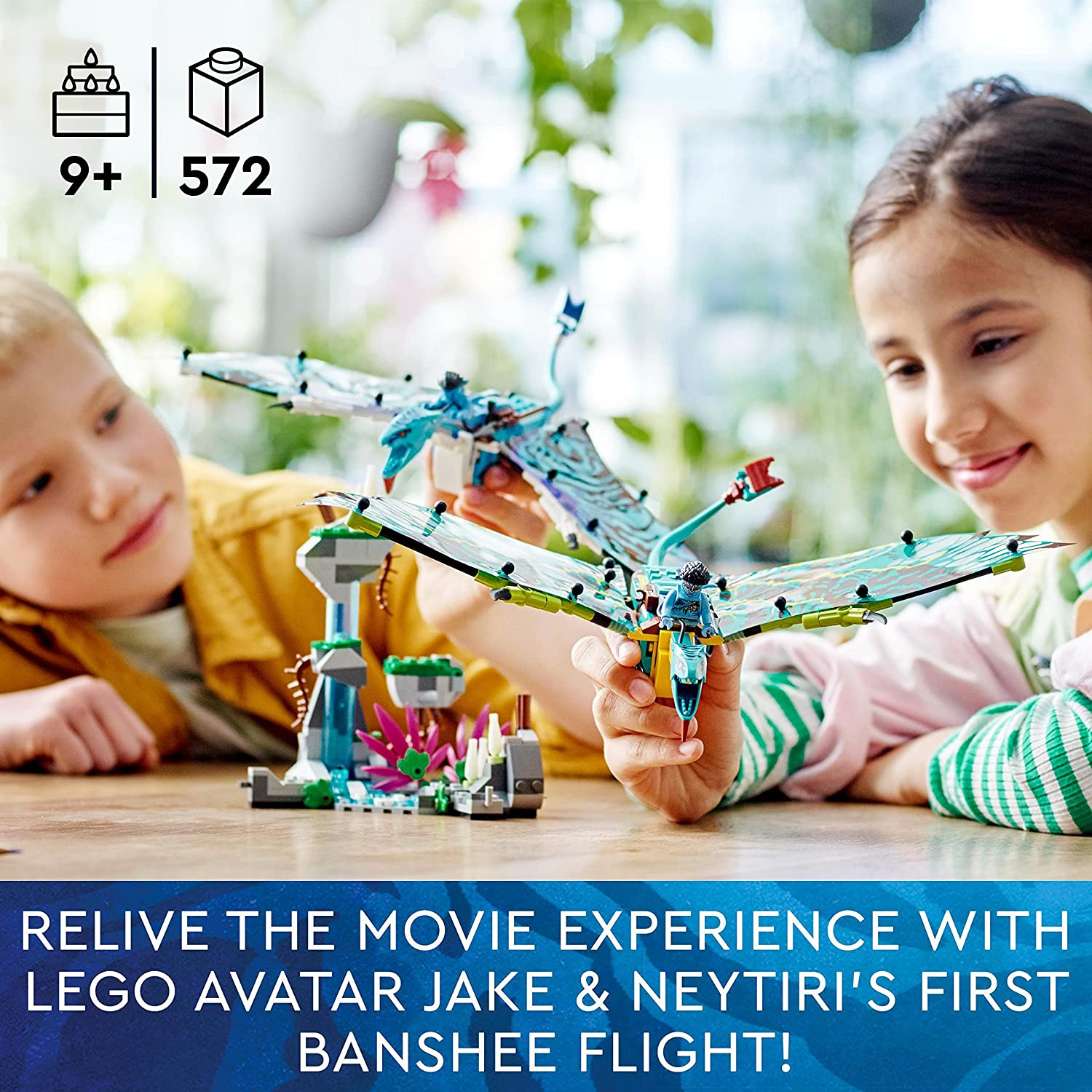 LEGO Avatar Jake and Neyturu 75572