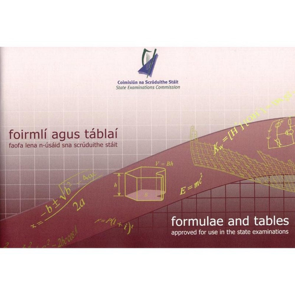 FORMULAE AND TABLES BOOK