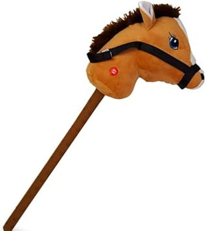 80CM HOBBY HORSE WITH SOUND - ASST.