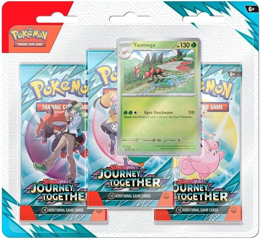 Pokemon Journey Together 3pck Blister