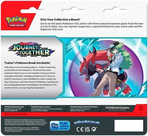 Pokemon Journey Together 3pck Blister