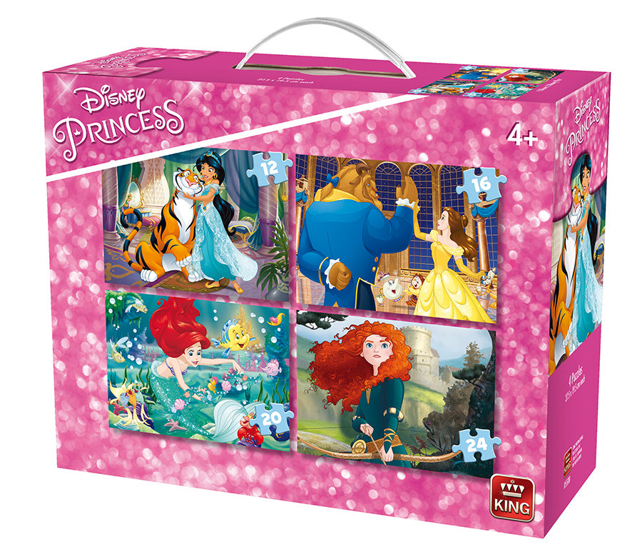 Disney Princess 4 in a Box Puzzle