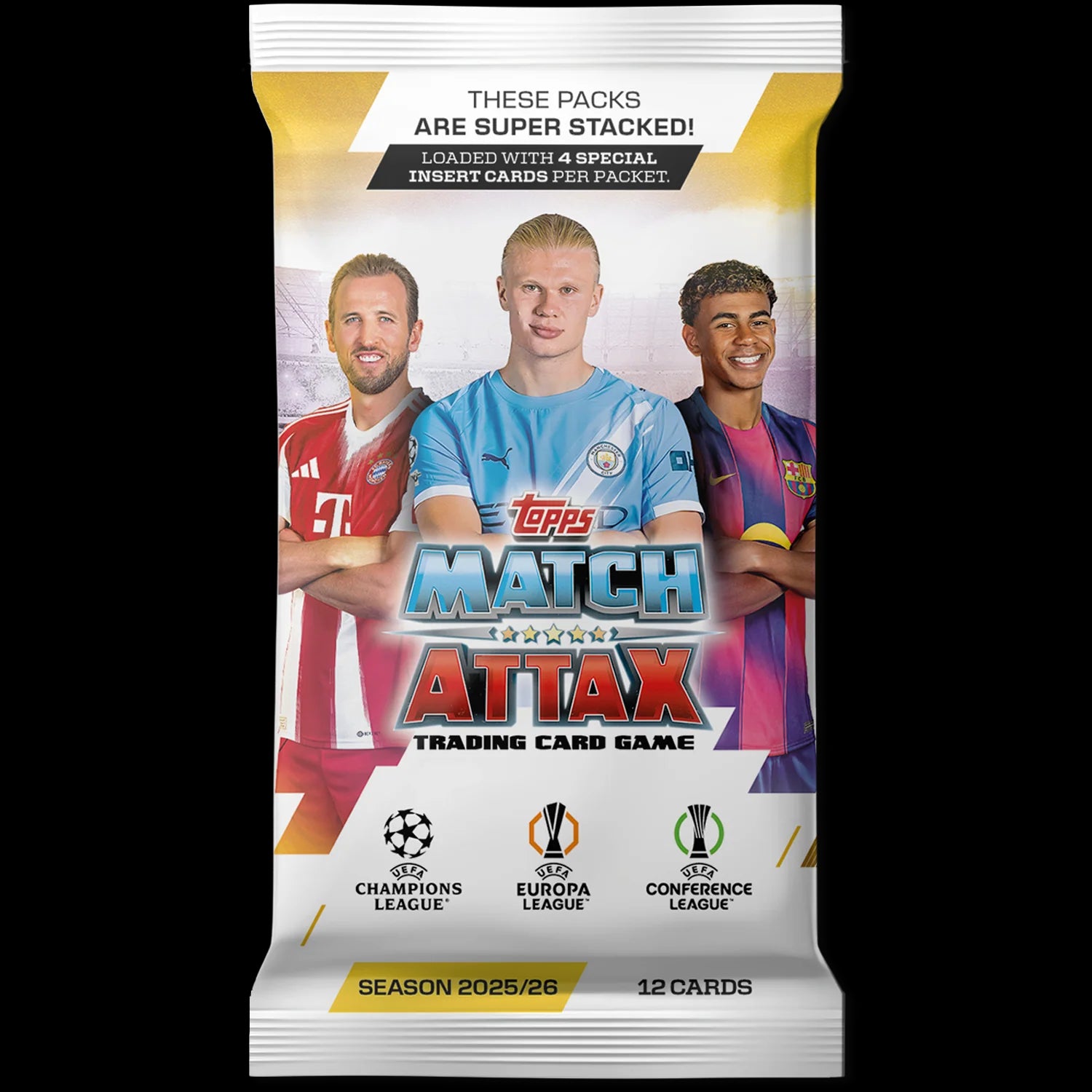 Match Attax Trading Cards 2025 / 2026 12 Card Packet