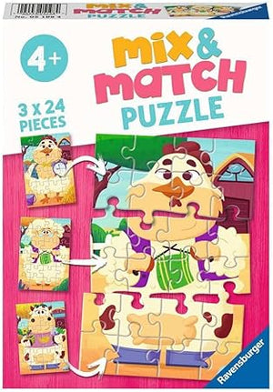 RAVENSBURGER MIX AND MATCH PUZZLE