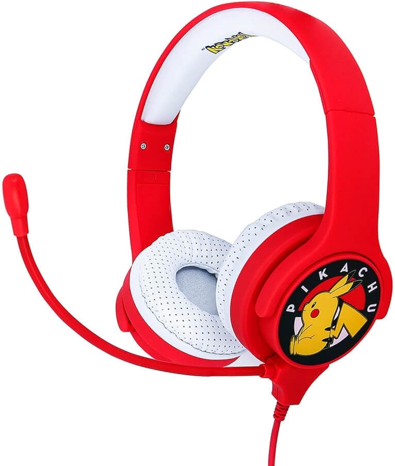 POKEMON KIDS HEADPHONES WITH MICROPHONE