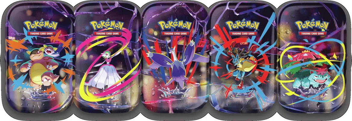 Pokémon TCG: Mega Evolution Heroes - Mini Tins Assorted (Tin Picked at Random)