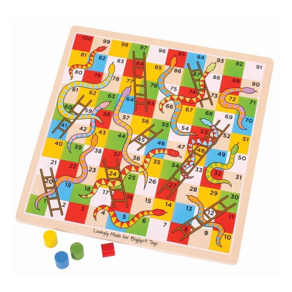 Big Jigs Traditional Snakes & Ladders