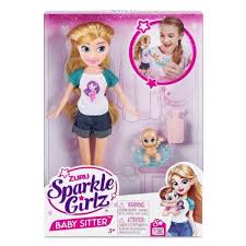 SPARKLE GIRLZ 10.5" BABYSITTER PLAYSET