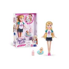 SPARKLE GIRLZ 10.5" BABYSITTER PLAYSET