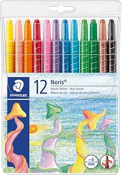 Noris wax twisters 12 asst colours