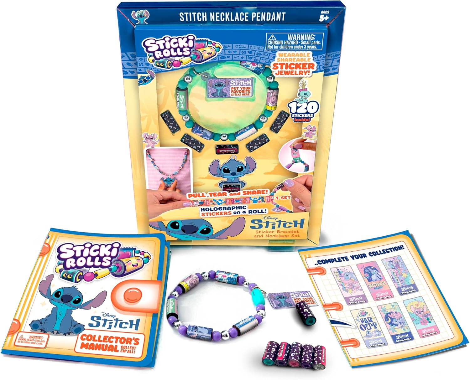 Sticki Rolls Disney Stitch Pendant Pack