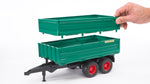 Load image into Gallery viewer, Bruder Twin Axle Tipping Trailer
