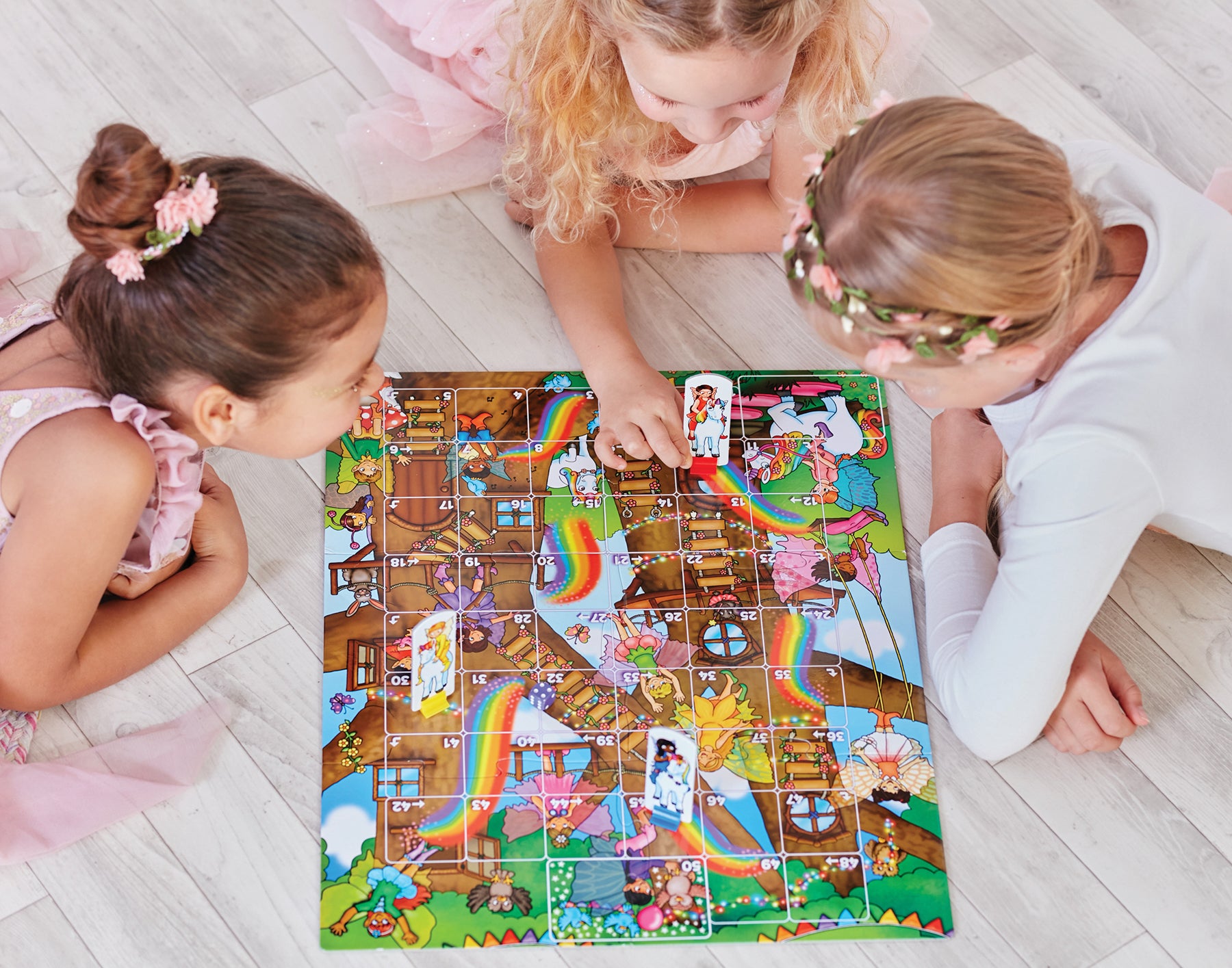 Orchard Toys Fairy Snakes and Ladder and Ludo