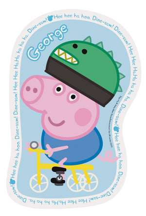 Peppa Pig - 4 Large Shaped Puzzles