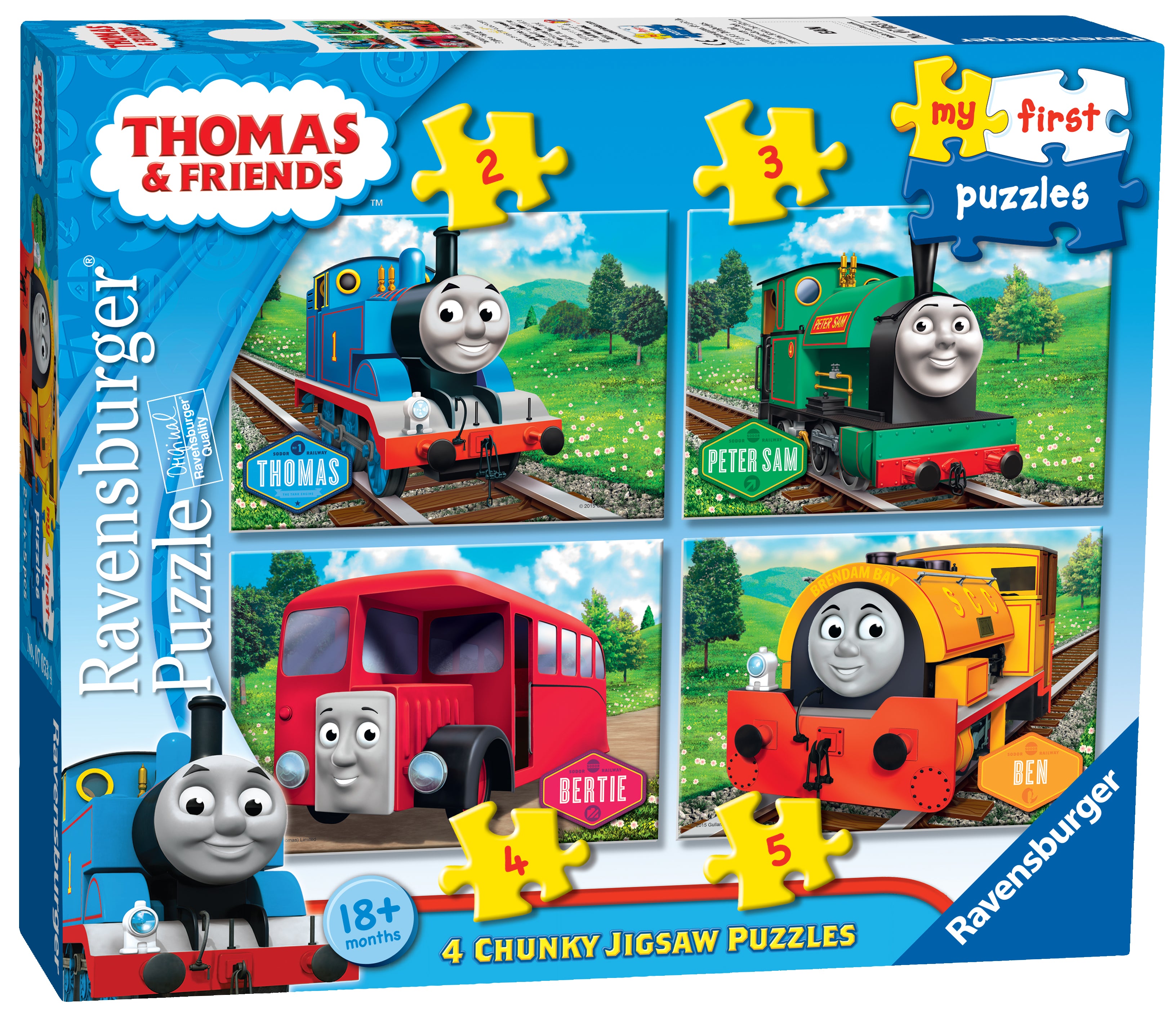 Thomas & Friends My First Puzzles (2,3,4,5pc)
