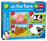 Load image into Gallery viewer, On the Farm  first puzzle 2/3/4/5p
