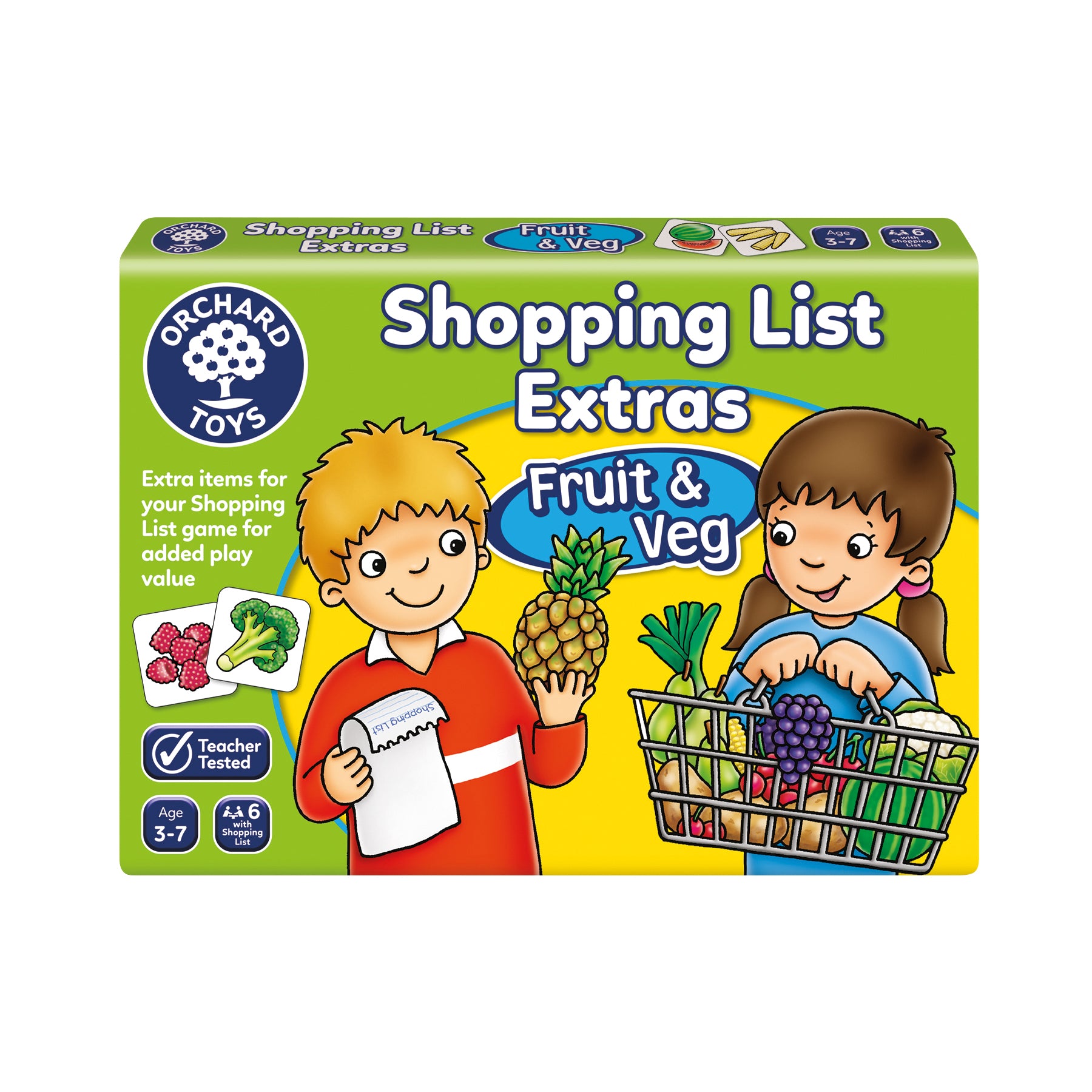 Orchard Toys S/List Booster Pack Green Grocer