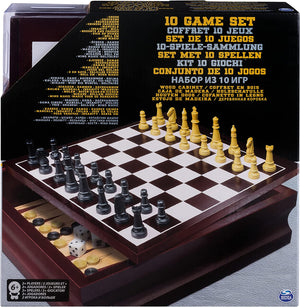 CLASSIC WOOD FAMILY 10 GAME SET