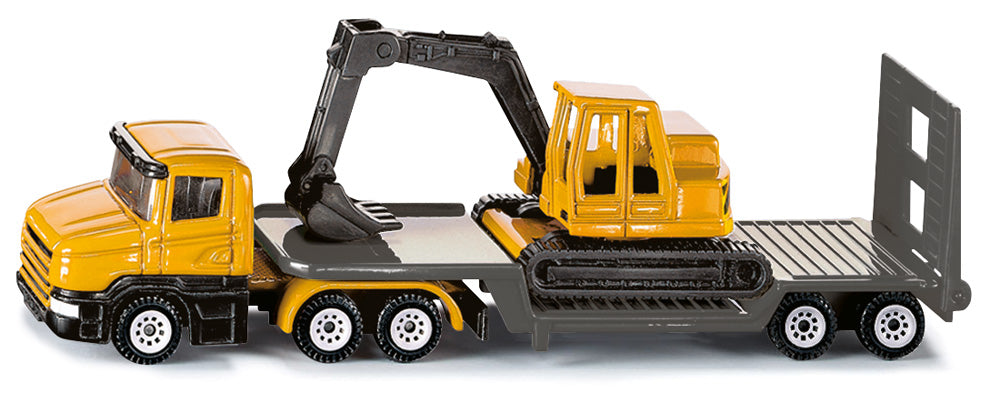 1:87 LOW LOADER WITH EXCAVATOR