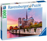 Load image into Gallery viewer, Picturesque Notre Dame, 1500pc
