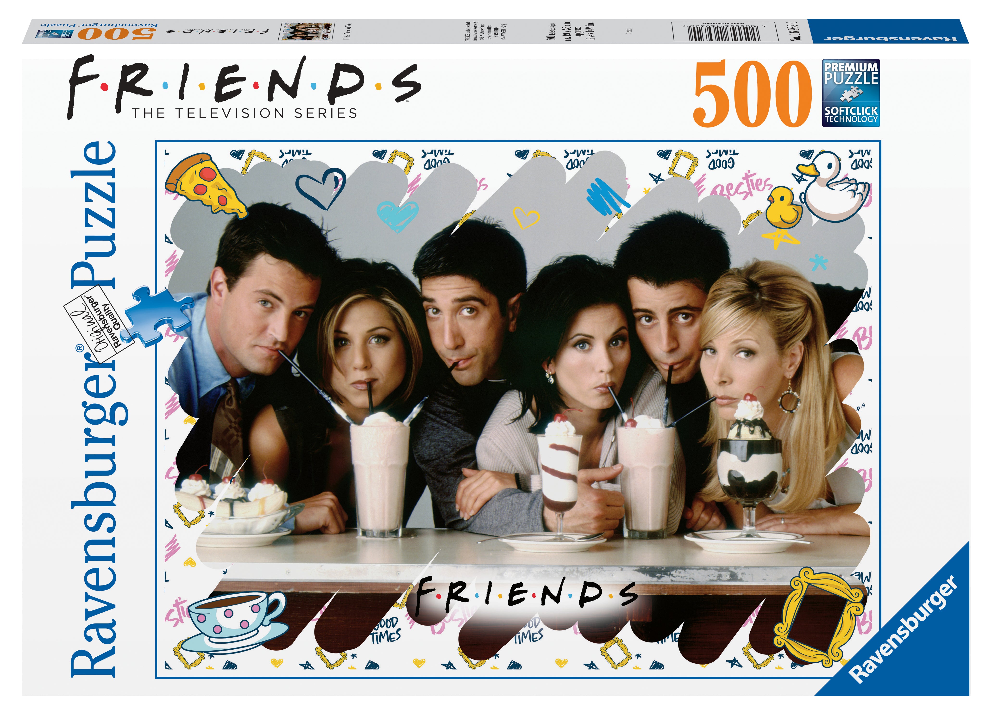 Friends, I’ll be there for you, 500pc