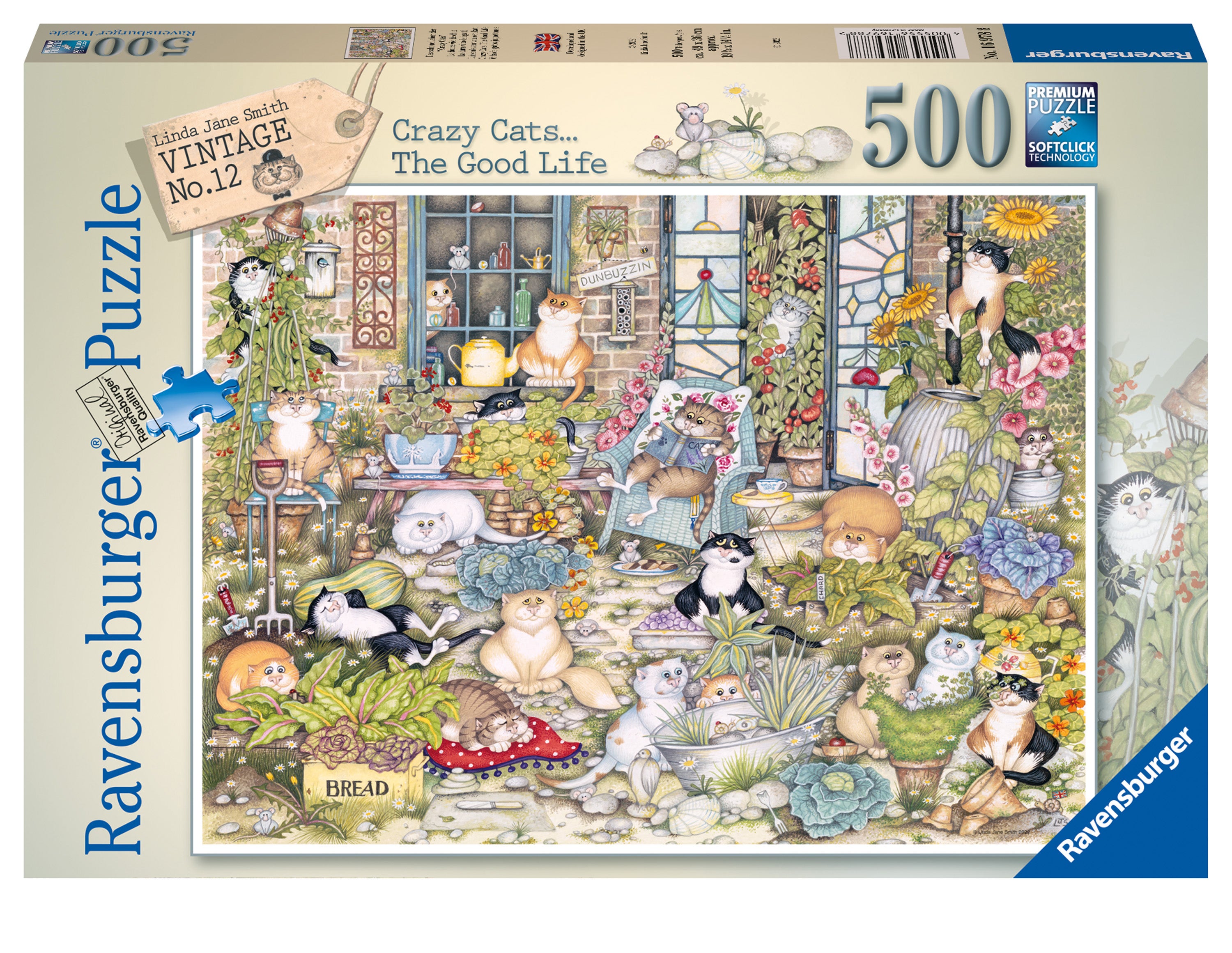 Crazy Cats The Good Life 500pc