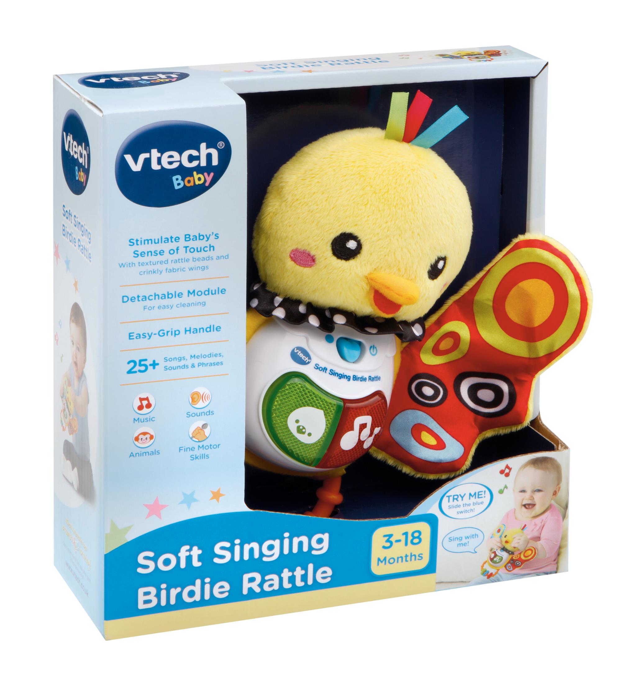 Soft Singing Birdie Rattle