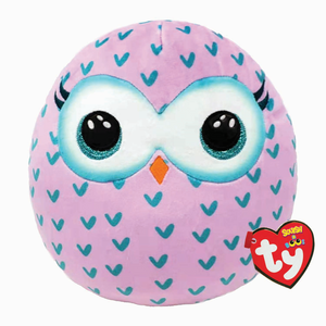 WINKS OWL - SQUISH-A-BOO - 10"