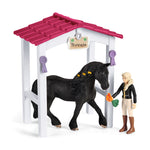 Load image into Gallery viewer, Horse Box with Horse Club Tori &amp; Princess
