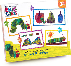The Very Hungry Caterpillar 4in1 Puzzle set
