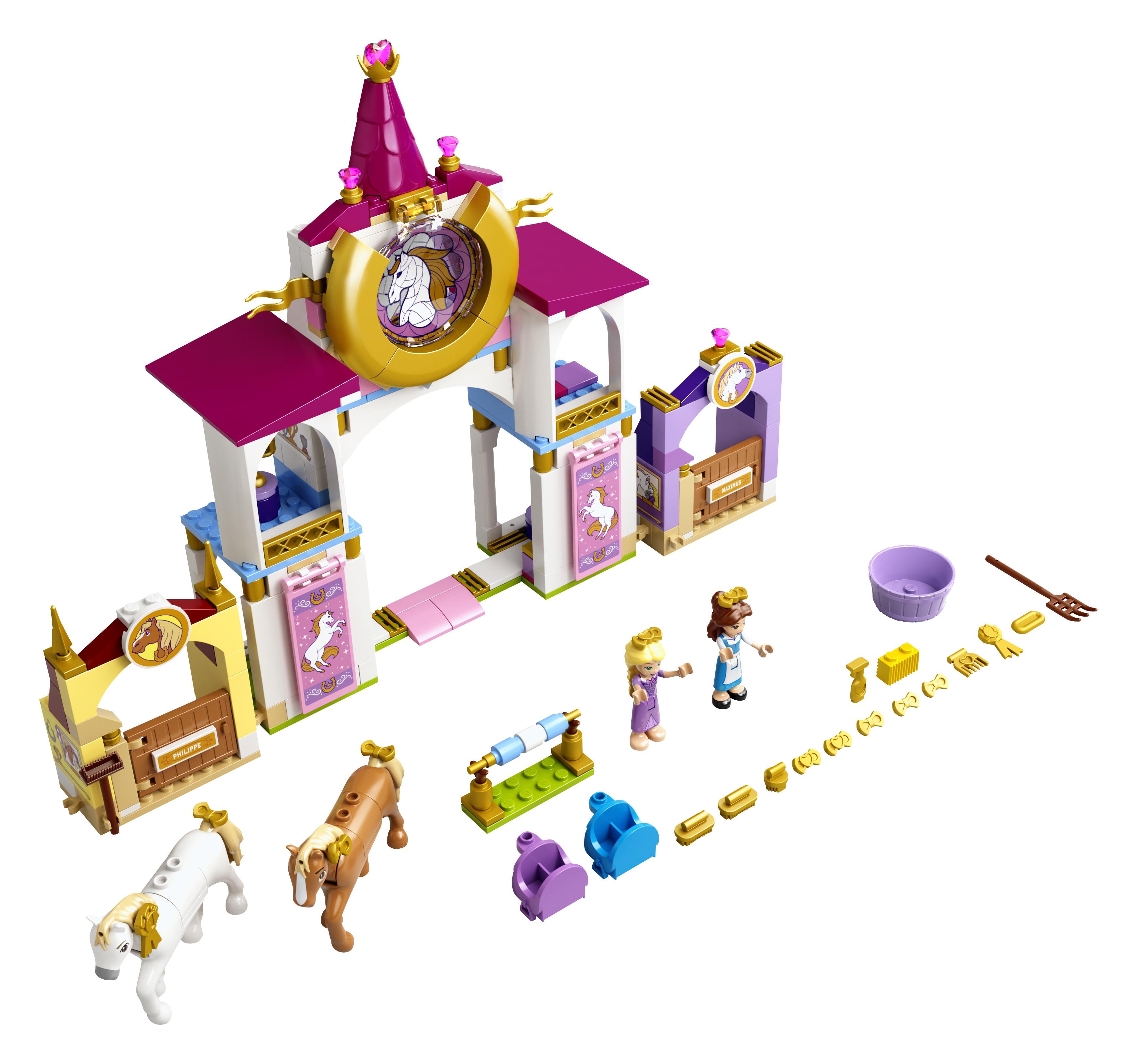 LEGO Belle and Rapunzels Royal Stables 43195