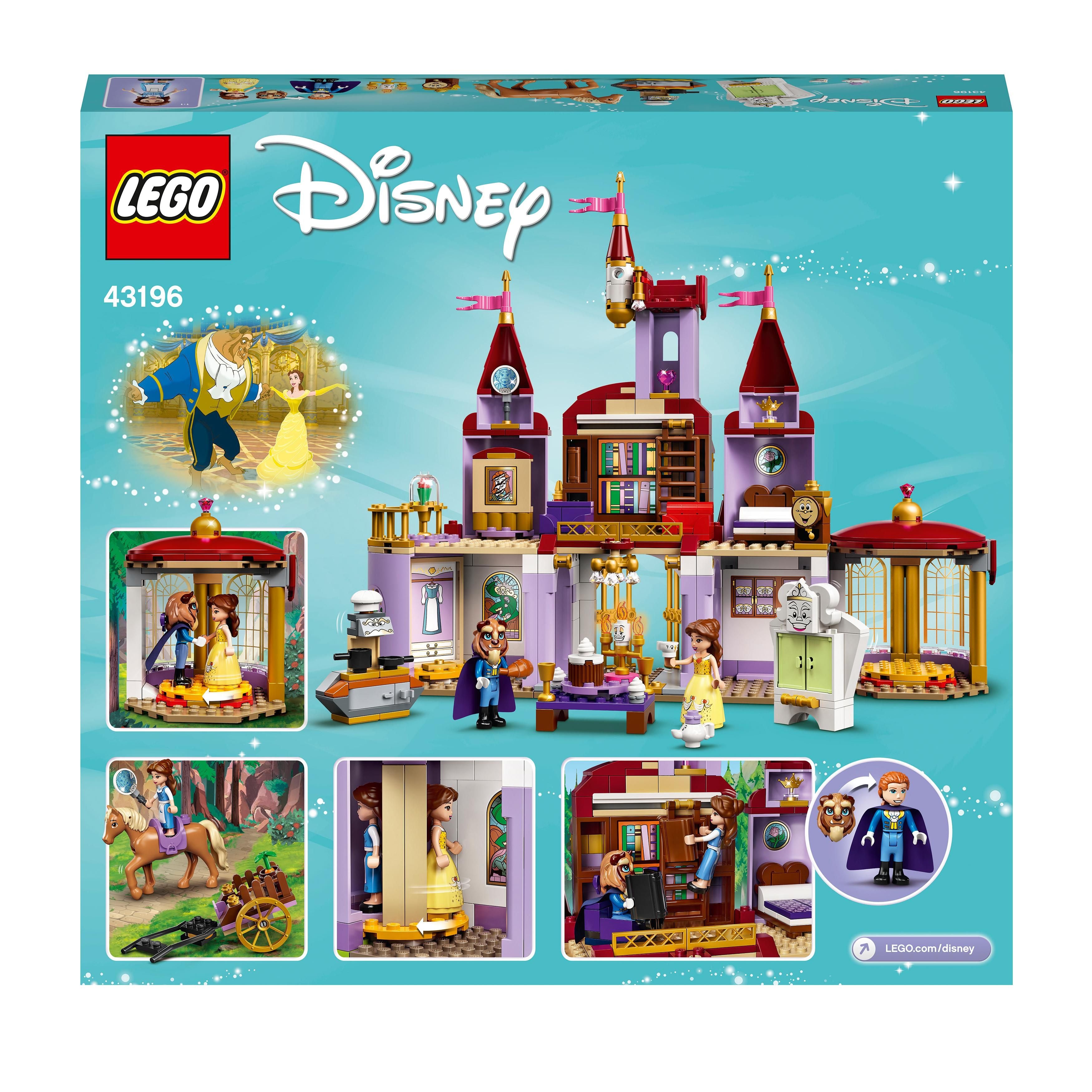 LEGO Disney Belle and the Beasts Castle 43196