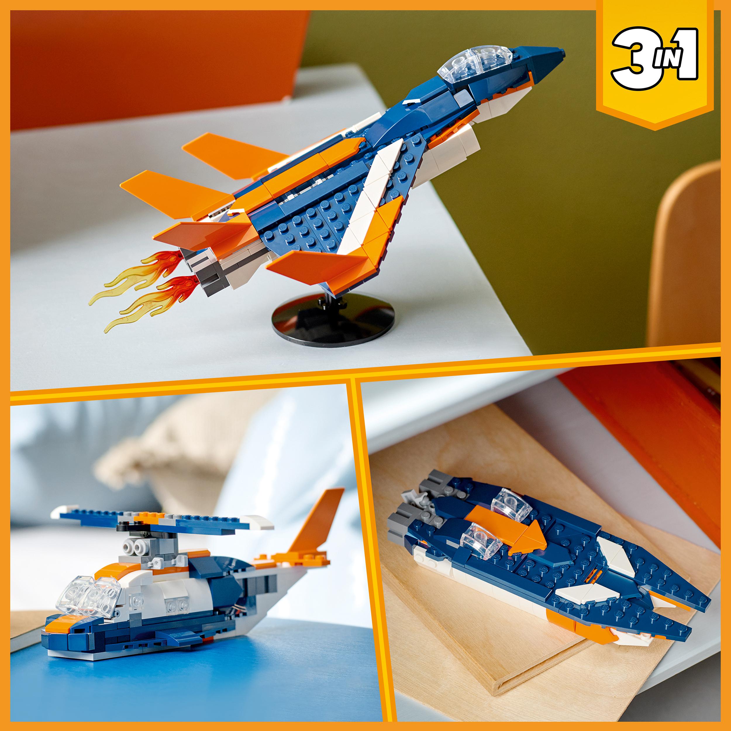 LEGO Creator Supersonic-jet 31126