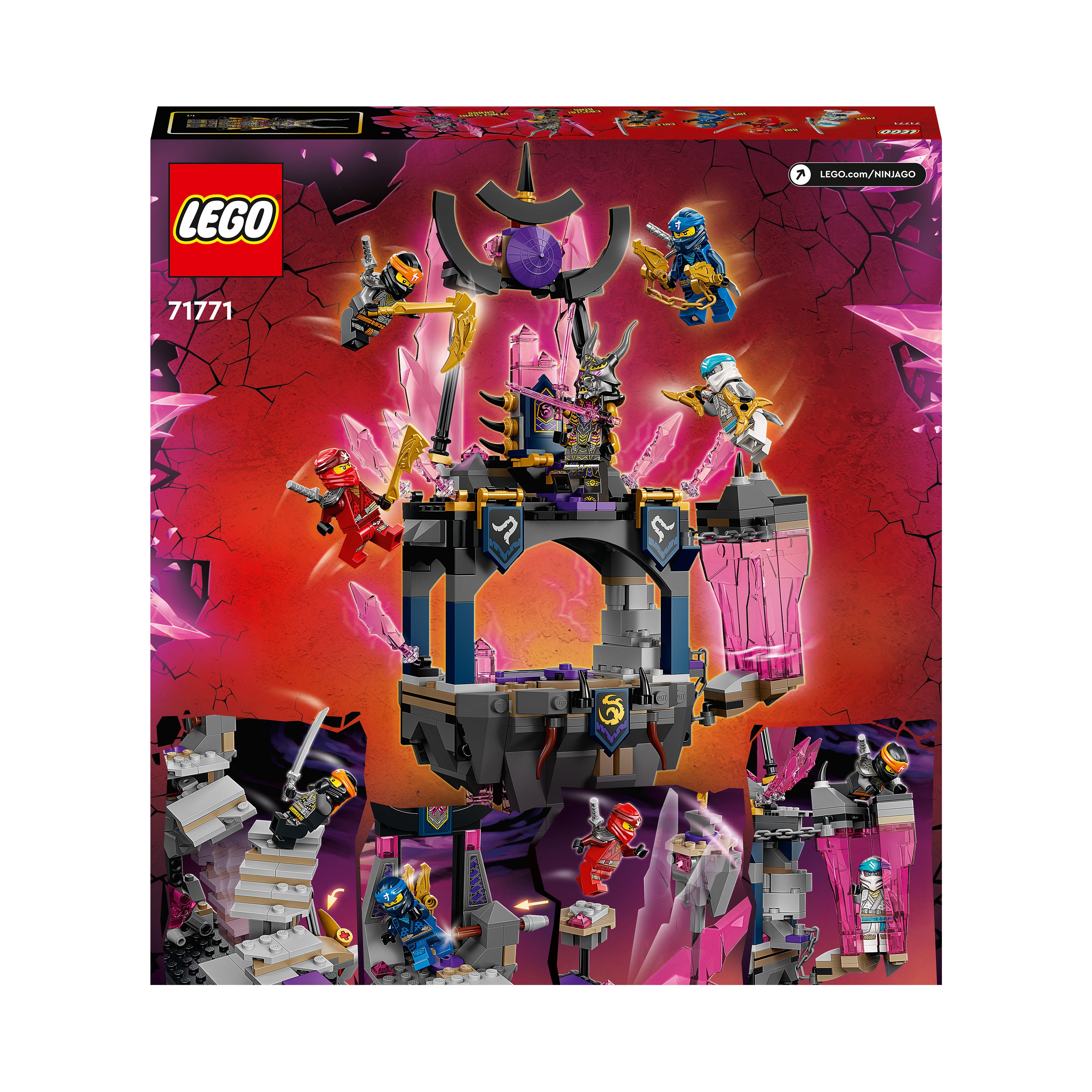 LEGO Ninjago The Crystal King Temple 71771