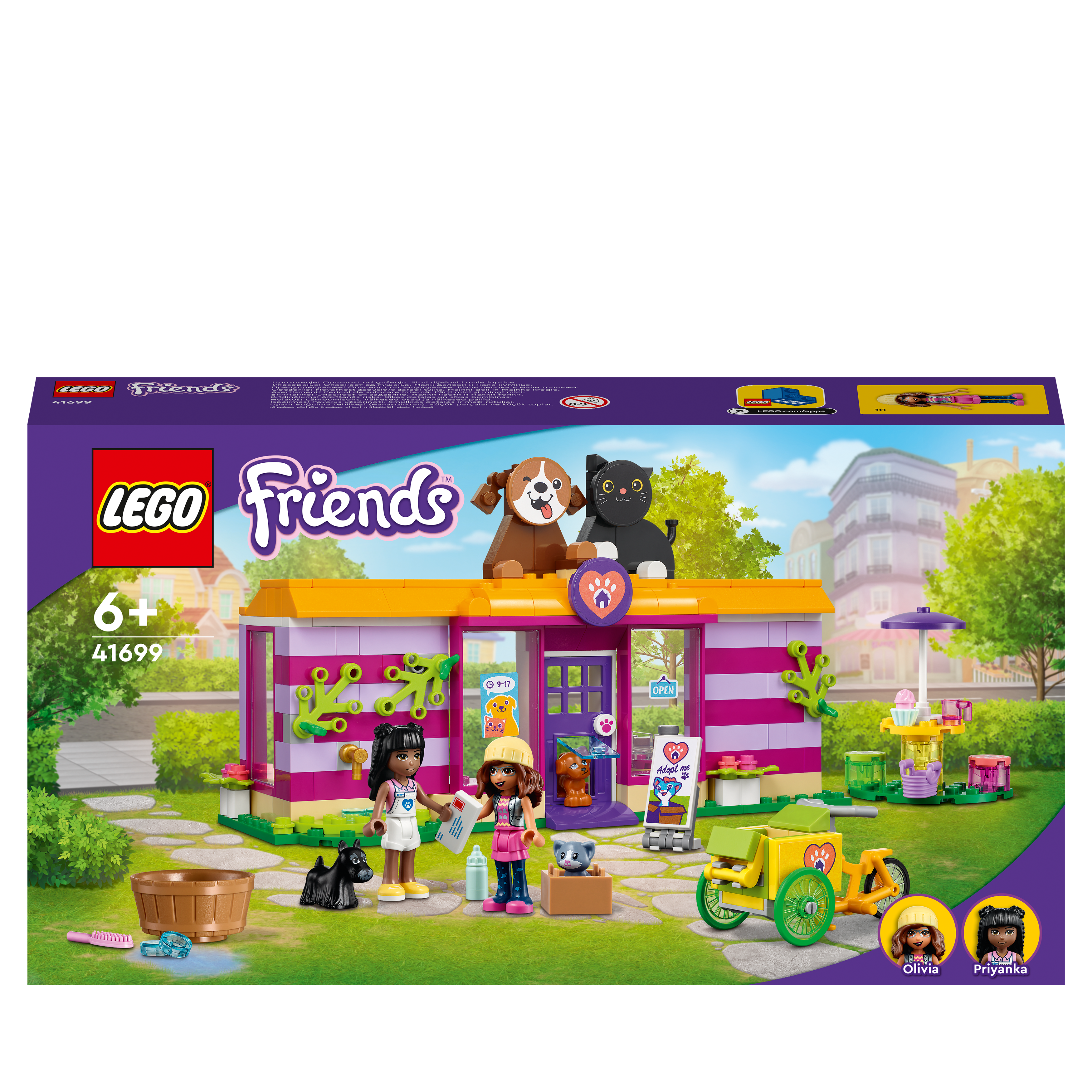 LEGO Friends Pet Adoption Café 41699