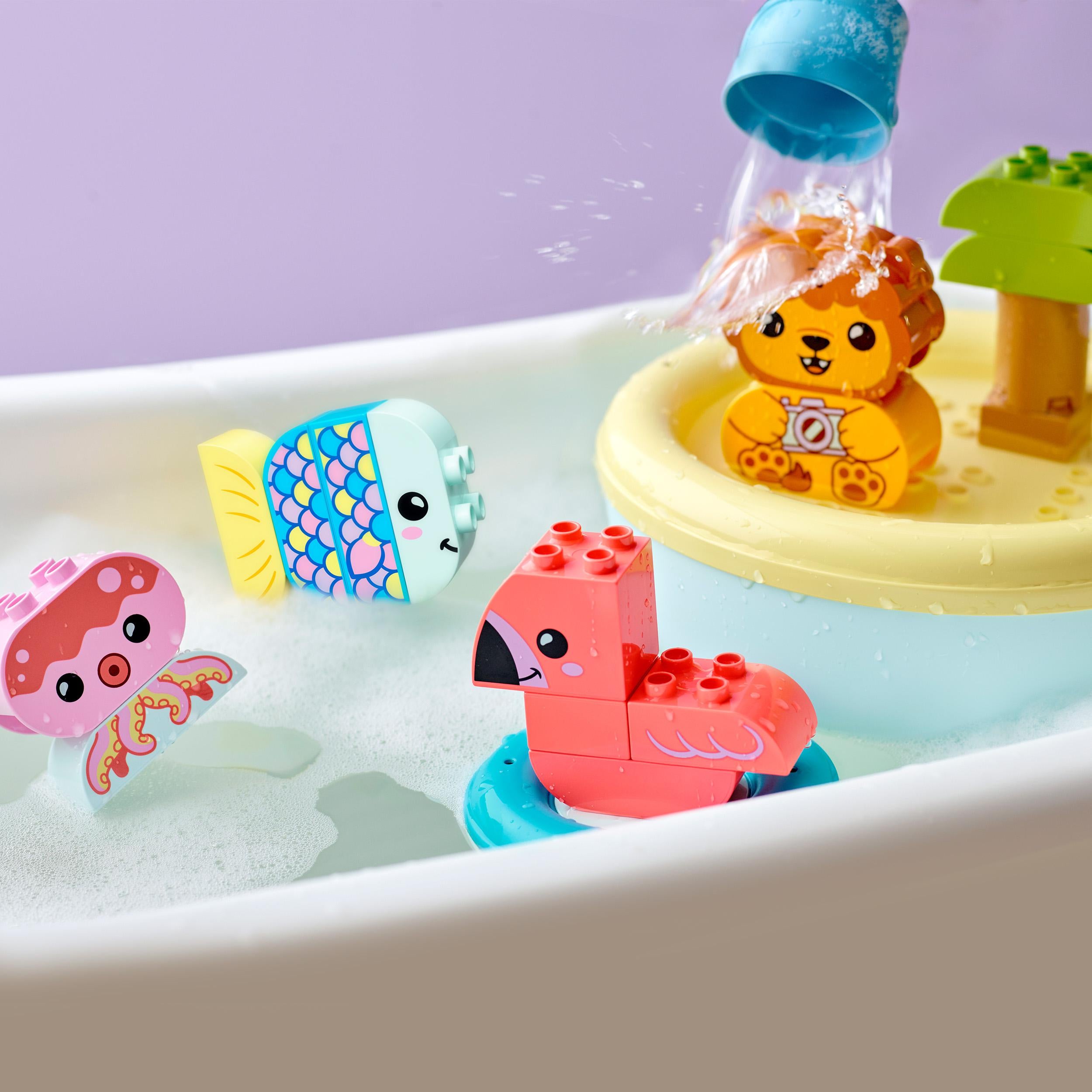 LEGO Duplo Bath Time Fun Floating Animal Isl 10966