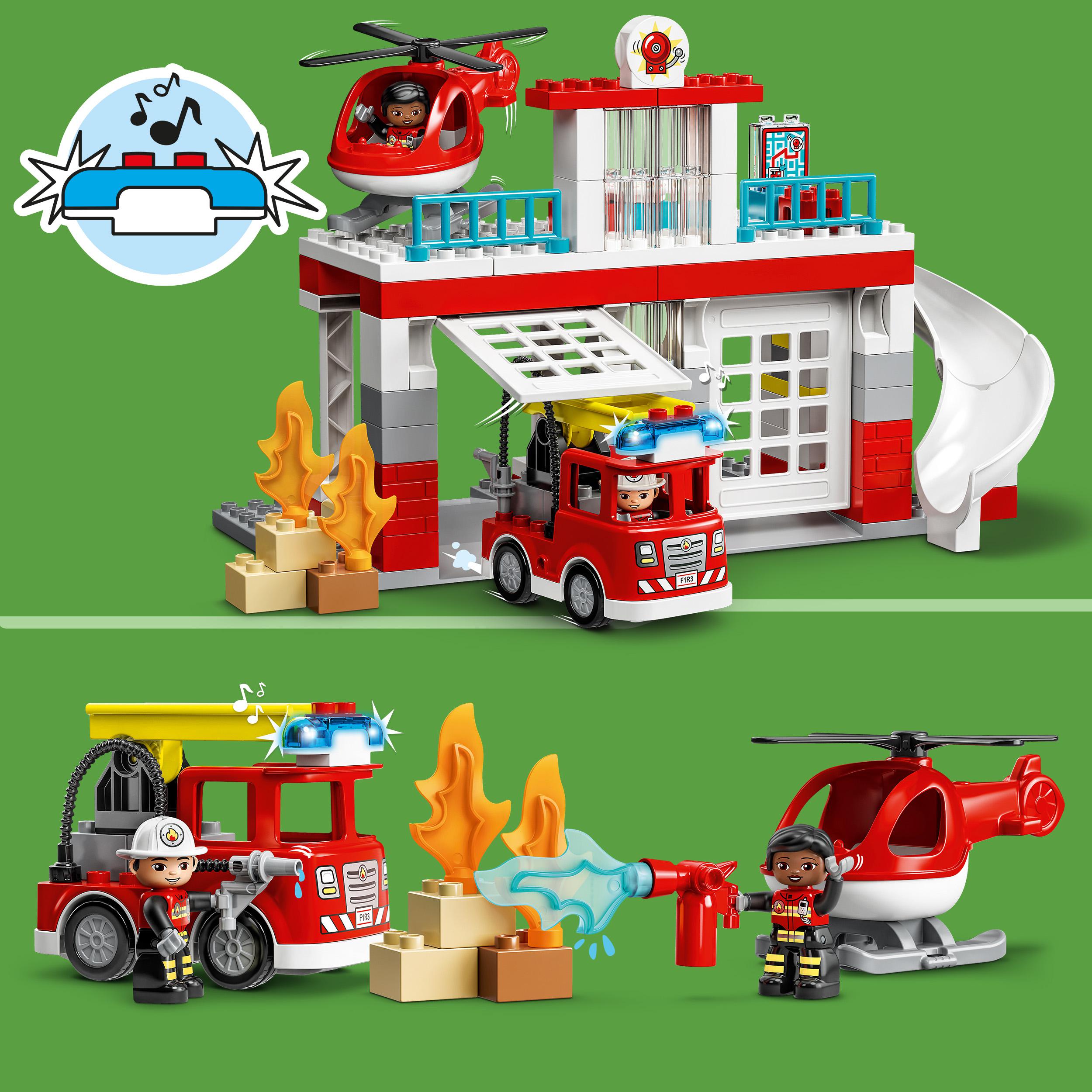 Fire Station & Helicopter