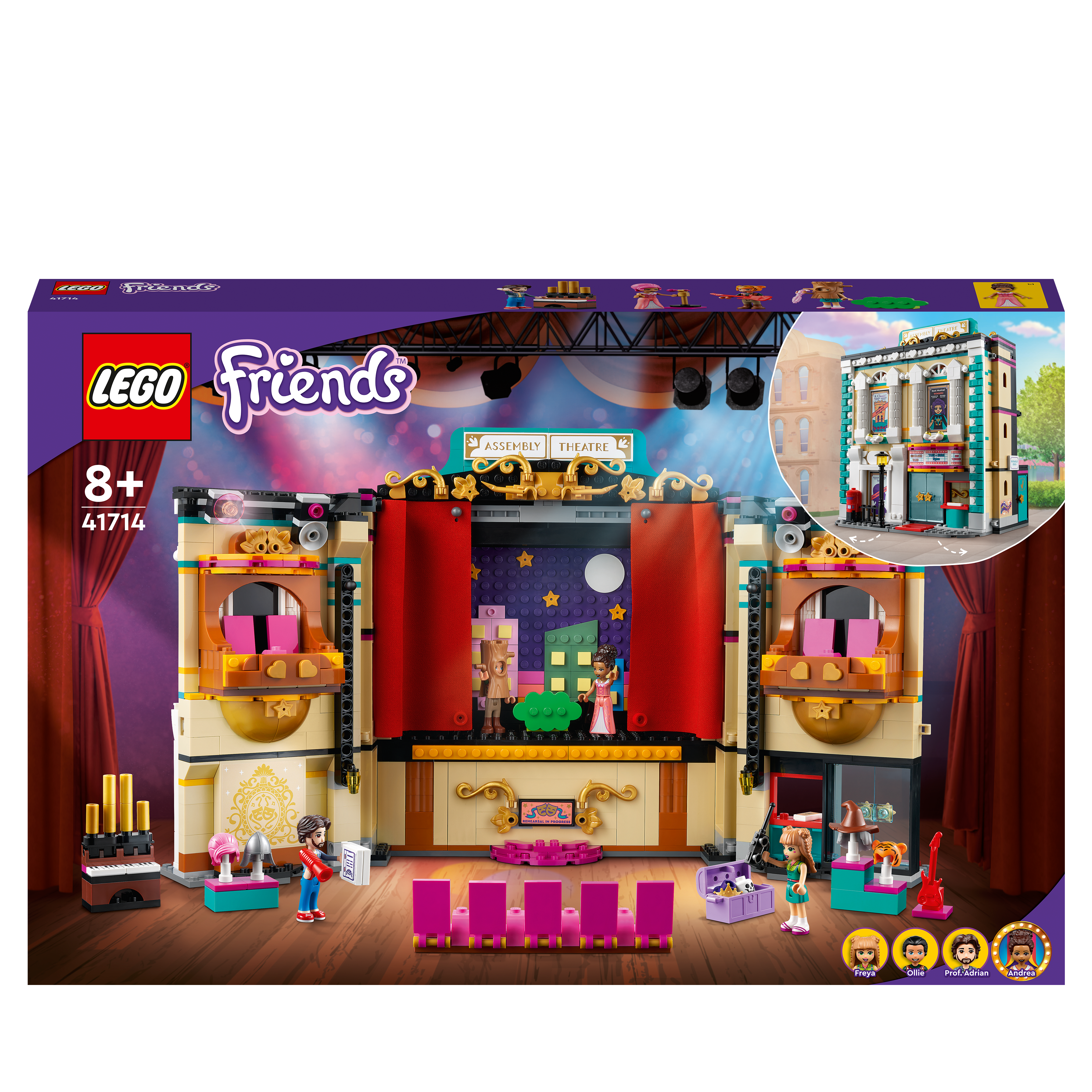 LEGO Friends Andreas Theater School 41714