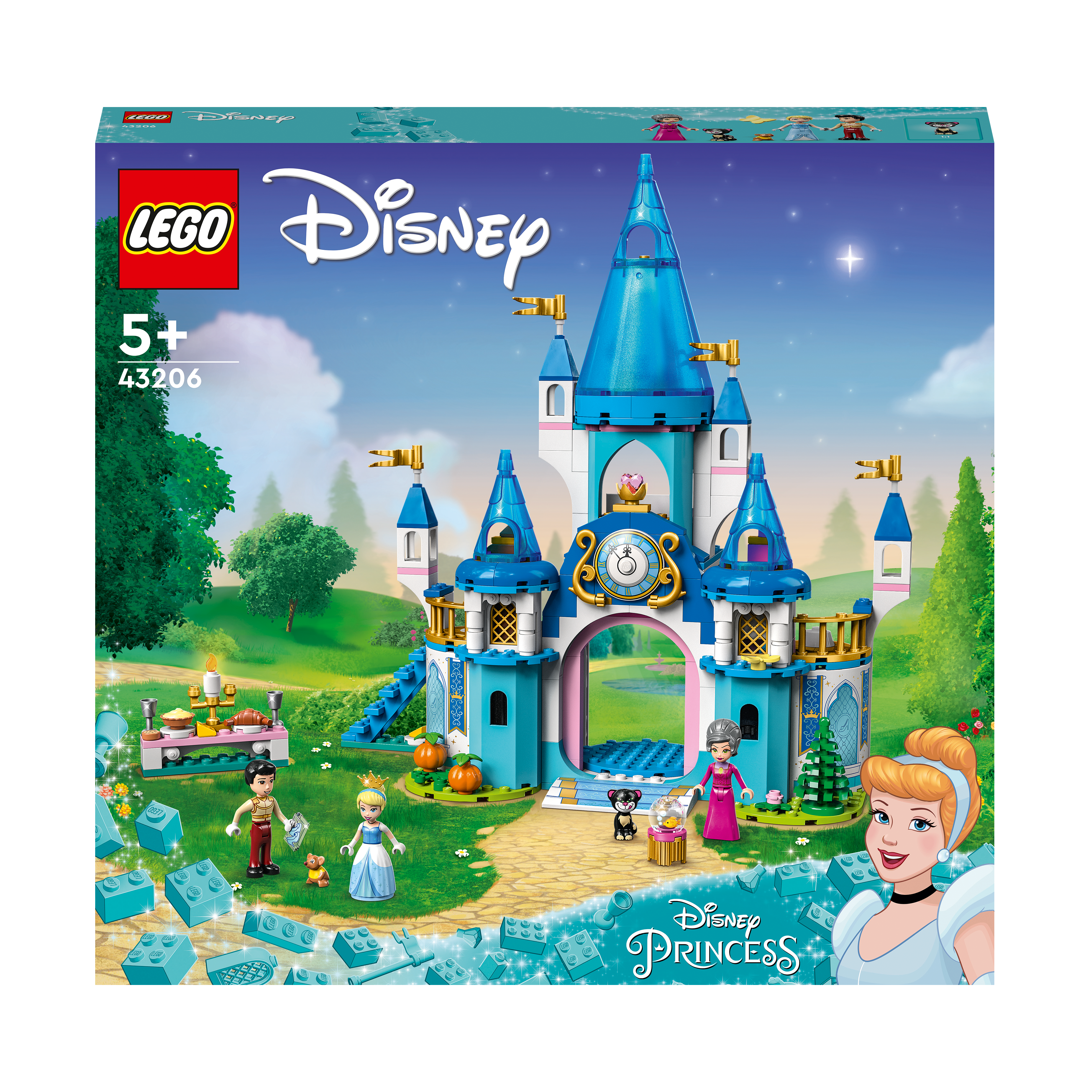 LEGO Disney Princess Cinderella Castle 43206