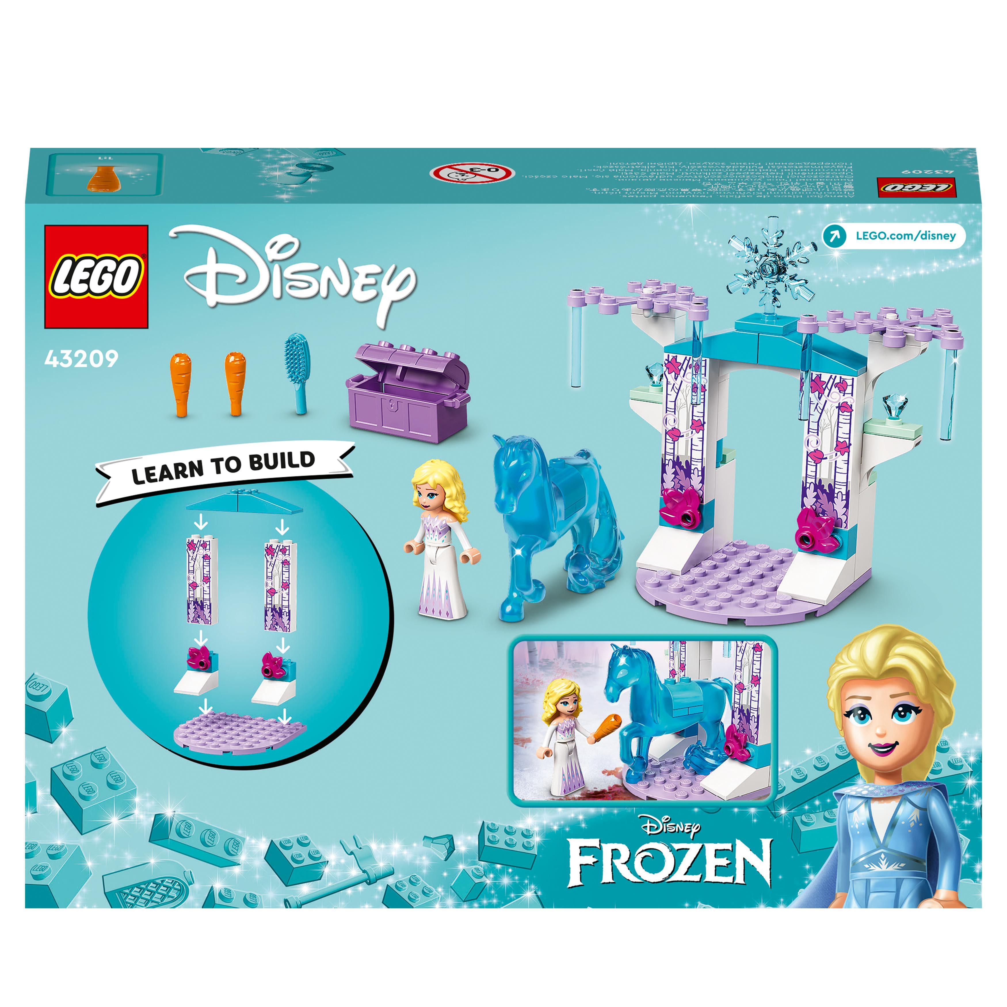 LEGO Elsa and the Nokks Ice Stable 43209