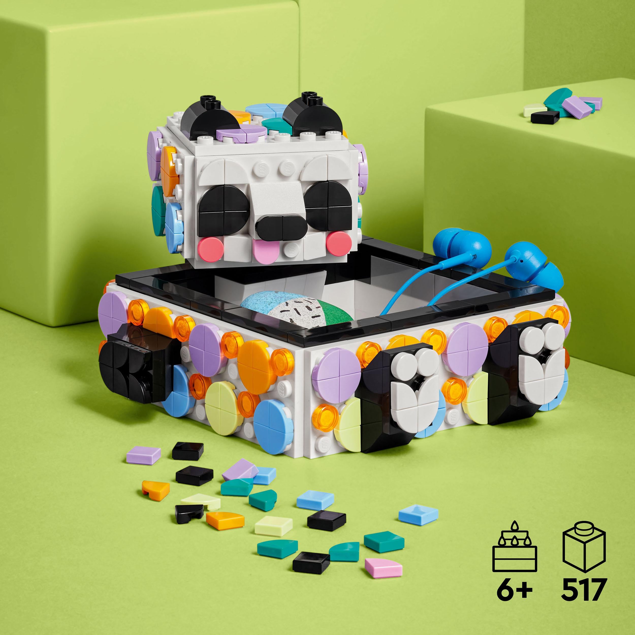 LEGO DOTS Cute Panda Tray 41959