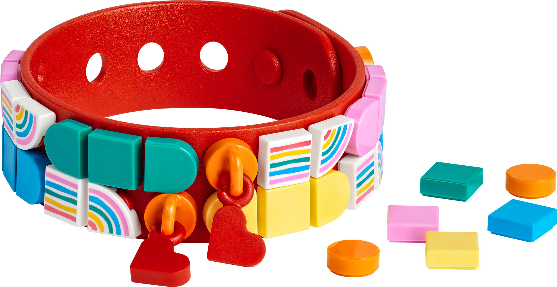 LEGO DOTS Rainbow Bracelet with Charms 41953