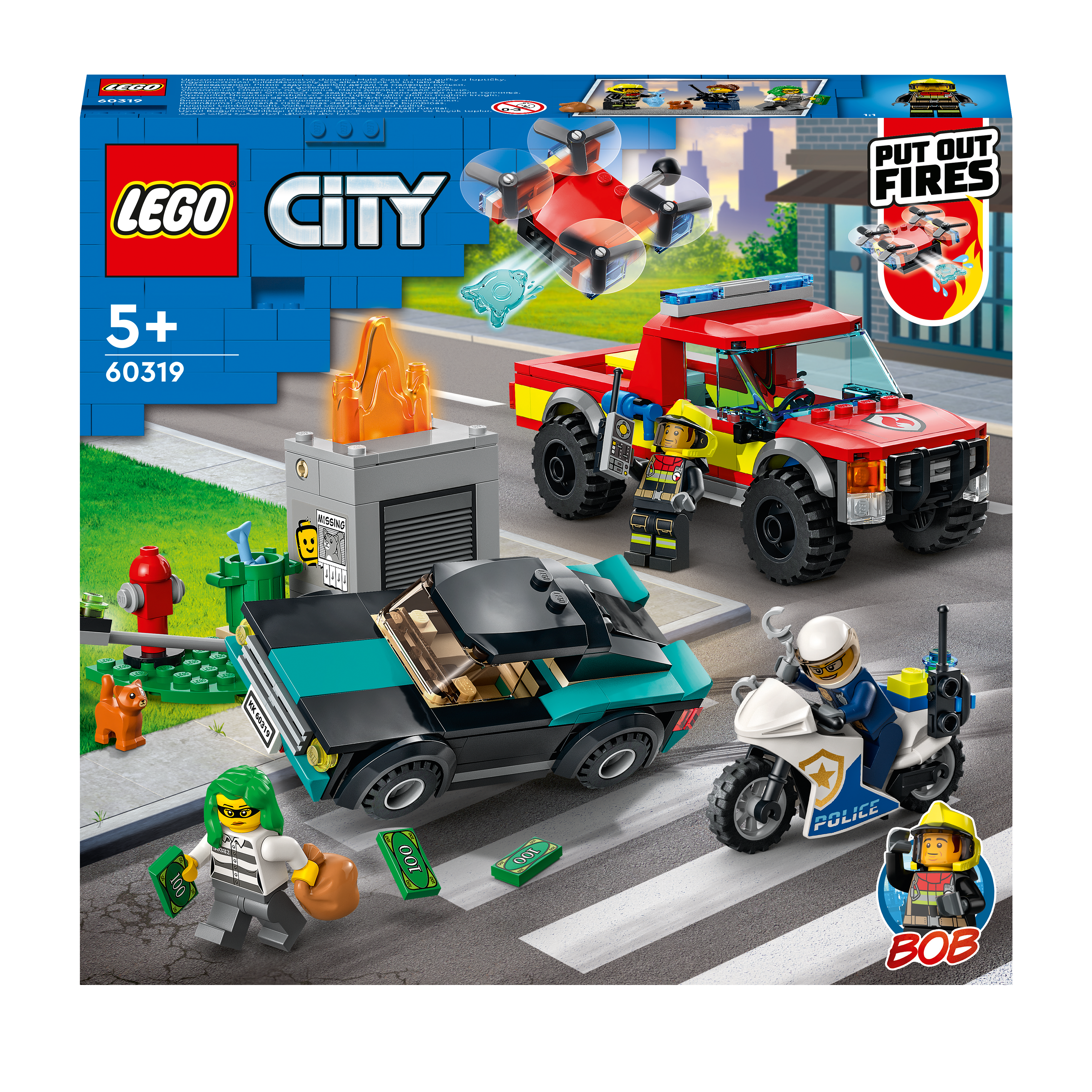 Fire Rescue & Police Chase