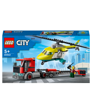 LEGO City Rescue Helicopter Transport 60343