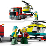 Load image into Gallery viewer, LEGO City Rescue Helicopter Transport 60343
