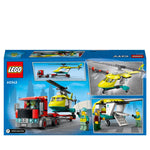 Load image into Gallery viewer, LEGO City Rescue Helicopter Transport 60343
