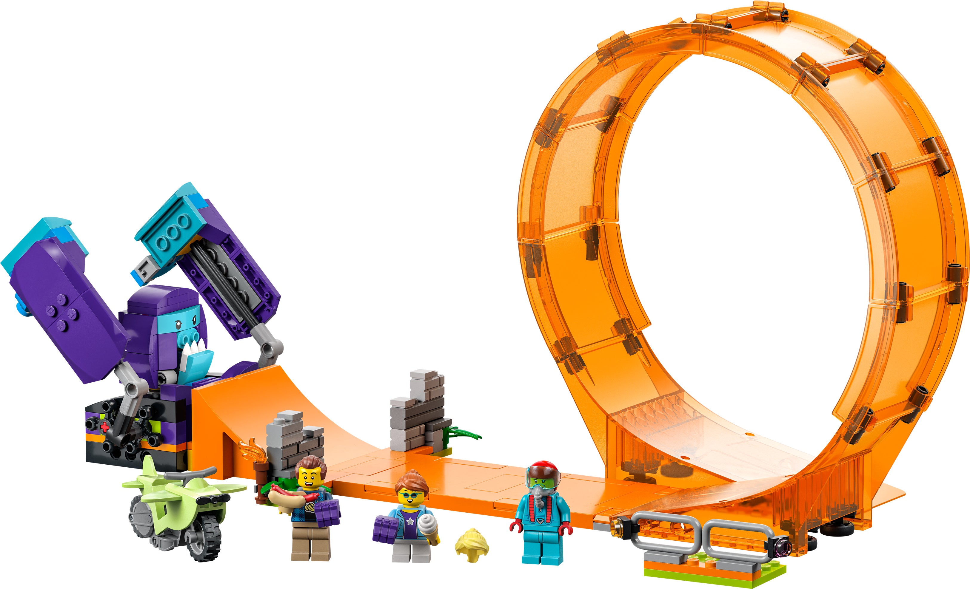 LEGO City Smashing Chimpanzee Stunt Loop 60338