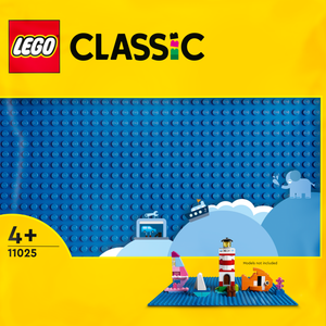 LEGO Classic Blue Baseplate 11025