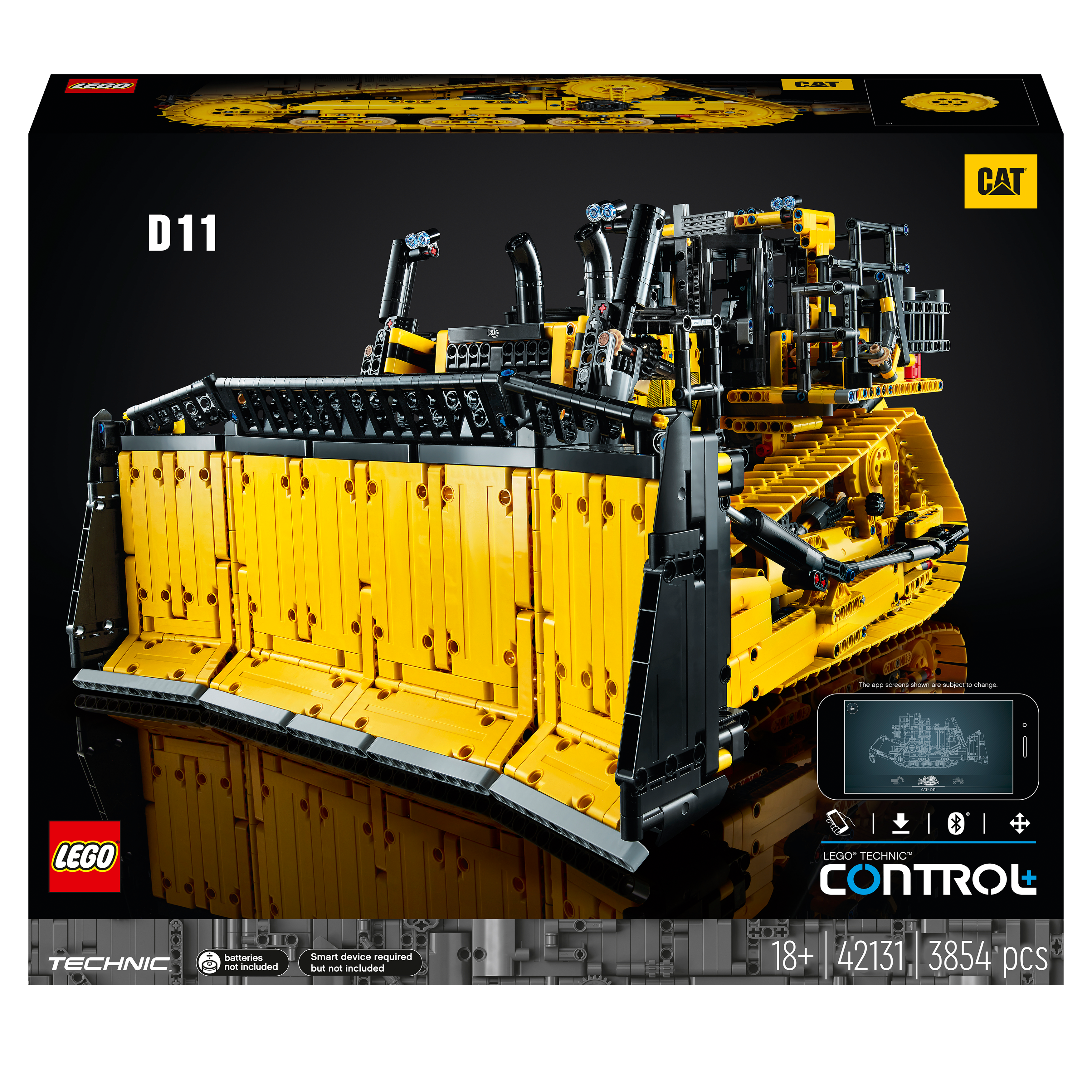 LEGO Technic AppControlled Cat D11 Bulldozer 42131