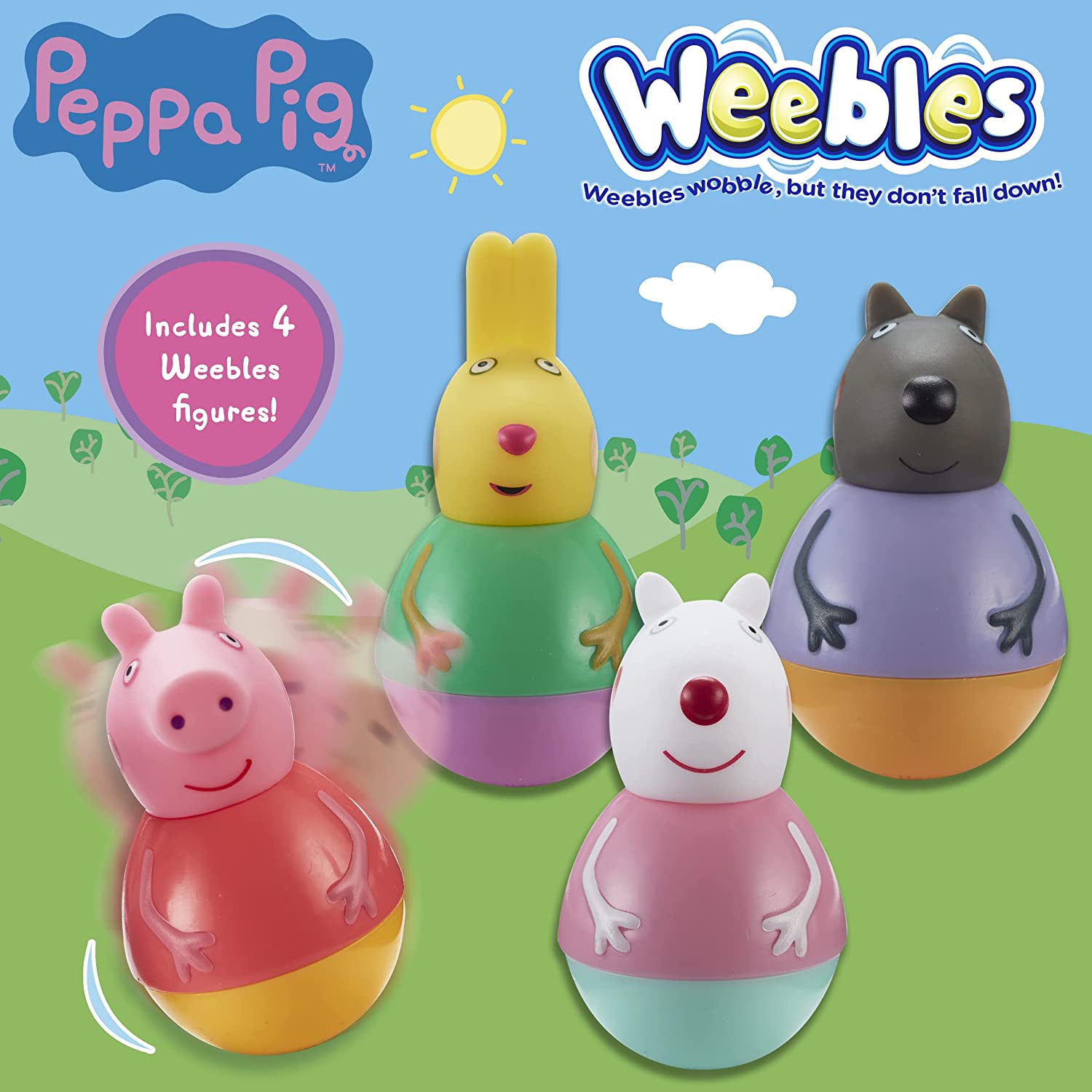 Peppa pig Webbles Peppa Friends Figure Pack